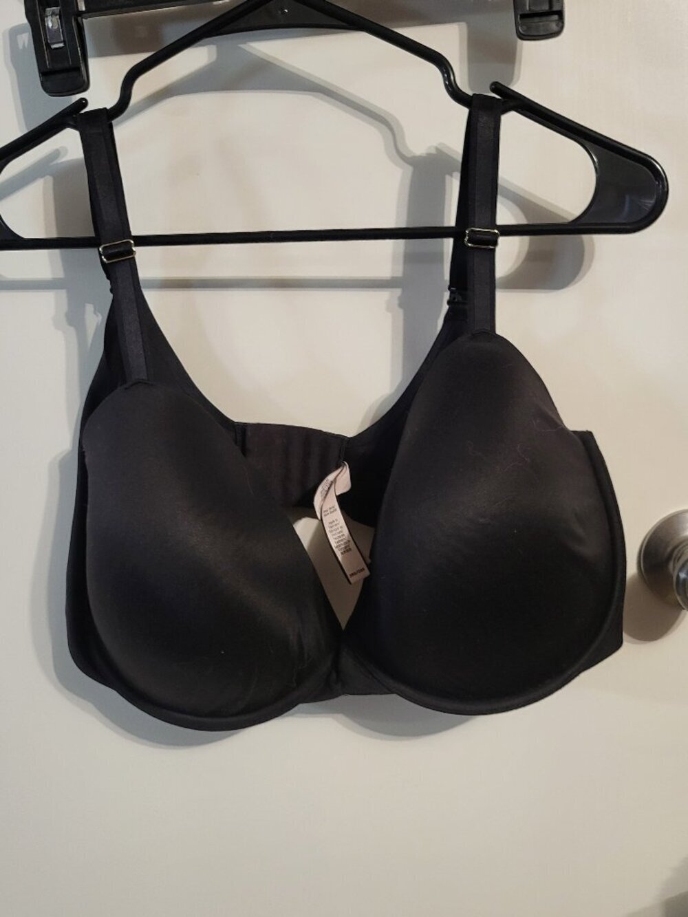 BLACK VICTORIAS SECRET DEMI BRA SIZE 38G